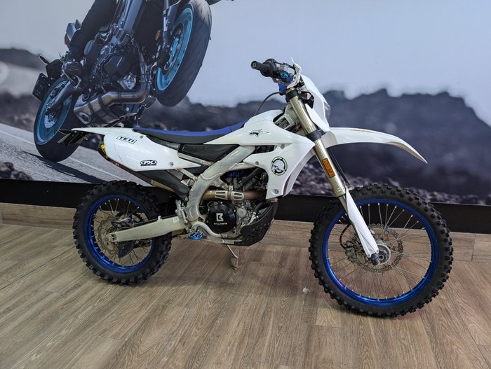 2022 Yamaha WR250F WHITE