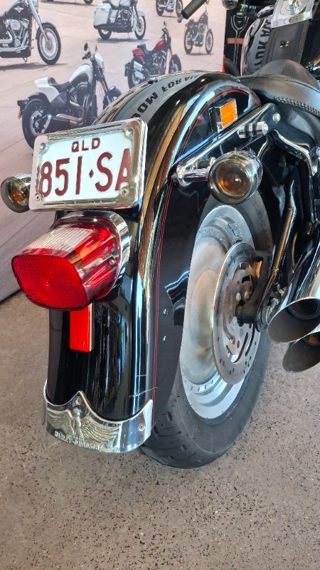 2003 Harley-davidson FLSTFI FAT BOY Black