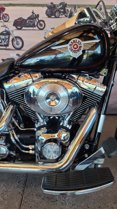 2003 Harley-davidson FLSTFI FAT BOY Black