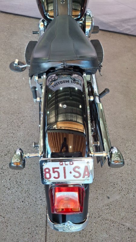 2003 Harley-davidson FLSTFI FAT BOY Black