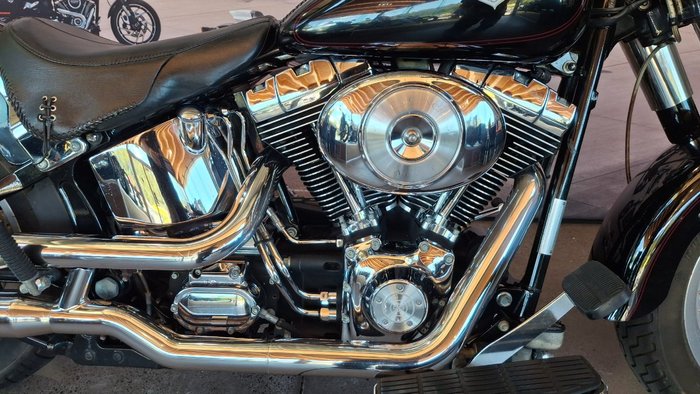 2003 Harley-davidson FLSTFI FAT BOY Black