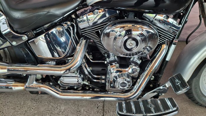 2003 Harley-davidson FLSTFI FAT BOY Black