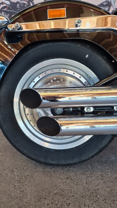 2003 Harley-davidson FLSTFI FAT BOY Black