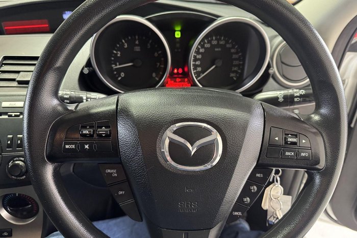 2010 Mazda 3 Maxx BL Series 1 MY10 Crystal White Pearl