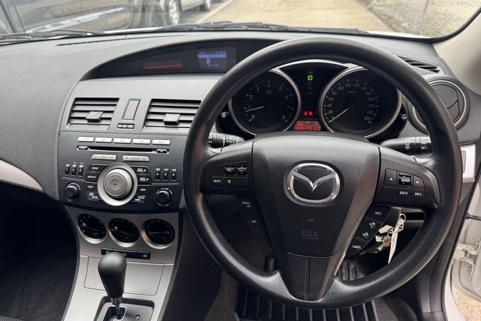 2010 Mazda 3 Maxx BL Series 1 MY10 Crystal White Pearl