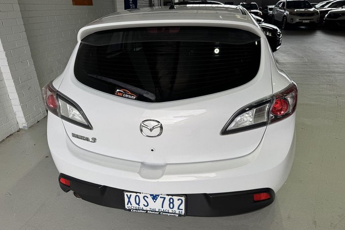 2010 Mazda 3 Maxx BL Series 1 MY10 Crystal White Pearl