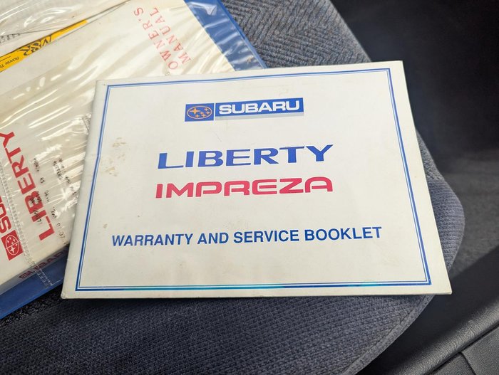 1996 Subaru Liberty GX 2GEN Cool Grey Opal