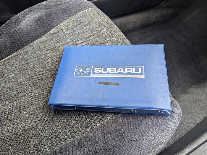 1996 Subaru Liberty GX 2GEN Cool Grey Opal