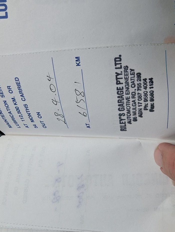 1996 Subaru Liberty GX 2GEN Cool Grey Opal