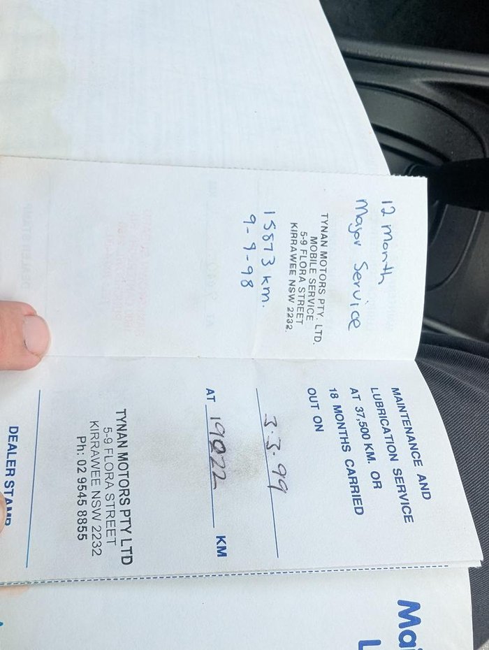 1996 Subaru Liberty GX 2GEN Cool Grey Opal