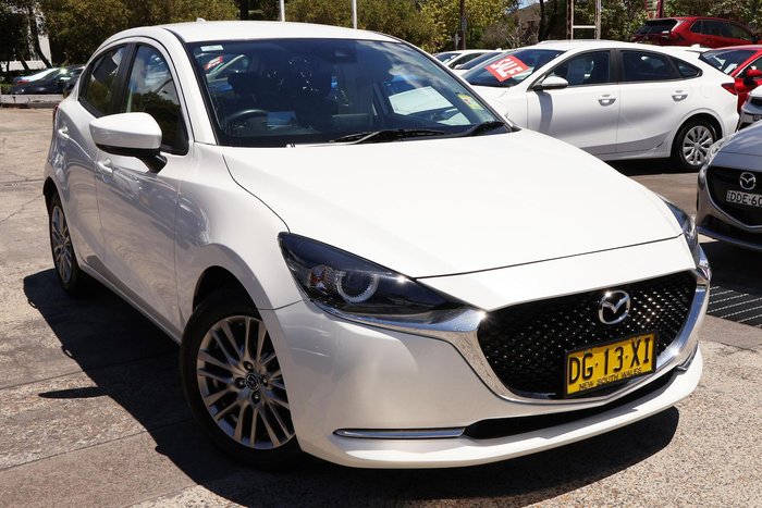2023 Mazda 2 G15 Evolve DJ Series Snowflake White Pearl