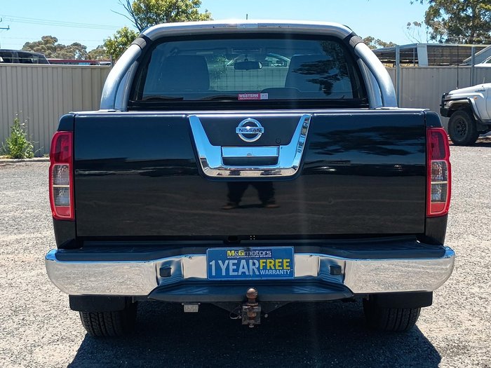 2009 Nissan Navara ST-X D40 4x2 Cosmic Black