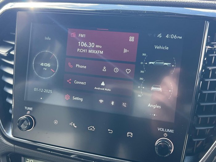 2025 Isuzu D-MAX X-TERRAIN MY24 4X4 Dual Range Granite Grey