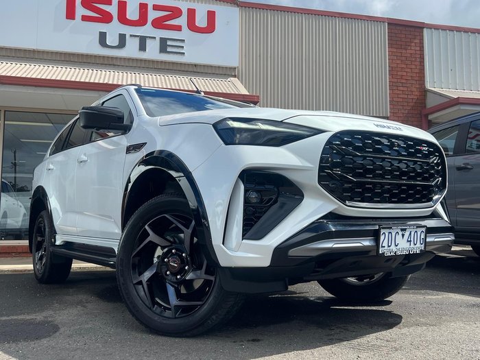 2025 Isuzu MU-X X-TERRAIN MY25 4X4 Dual Range Moonstone White