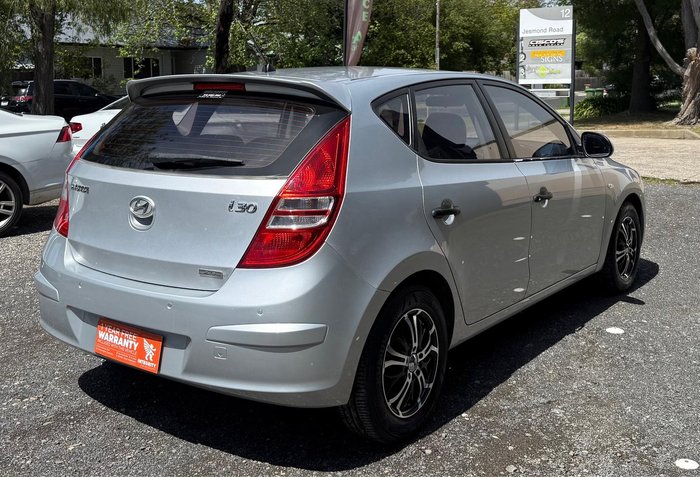 2010 Hyundai i30 SX FD MY10 Continental Silver
