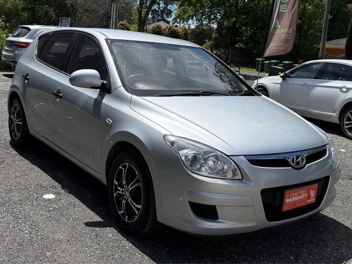 2010 Hyundai i30 SX FD MY10 Continental Silver
