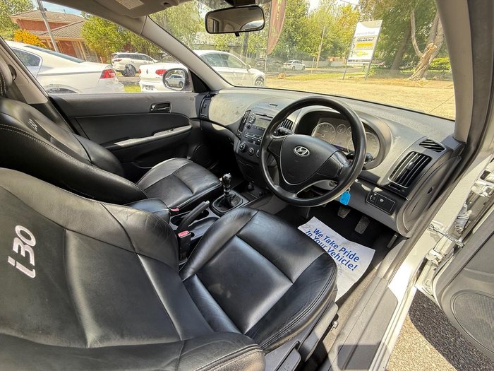 2010 Hyundai i30 SX FD MY10 Continental Silver