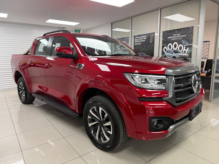 2025 GWM Cannon Lux NPW 4X4 Dual Range Lunar Red