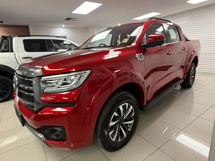 2025 GWM Cannon Lux NPW 4X4 Dual Range Lunar Red