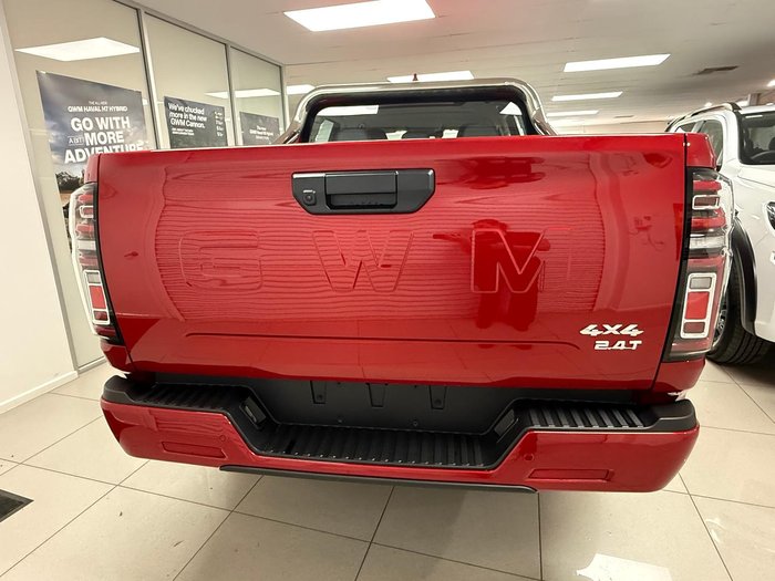 2025 GWM Cannon Lux NPW 4X4 Dual Range Lunar Red