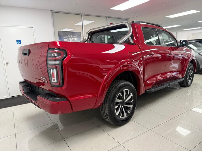 2025 GWM Cannon Lux NPW 4X4 Dual Range Lunar Red