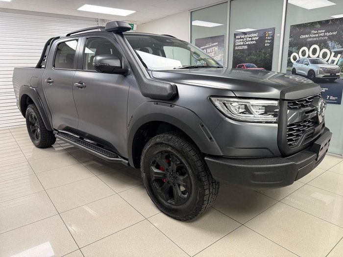 2025 GWM Cannon XSR NPW 4X4 Dual Range Stealth Grey