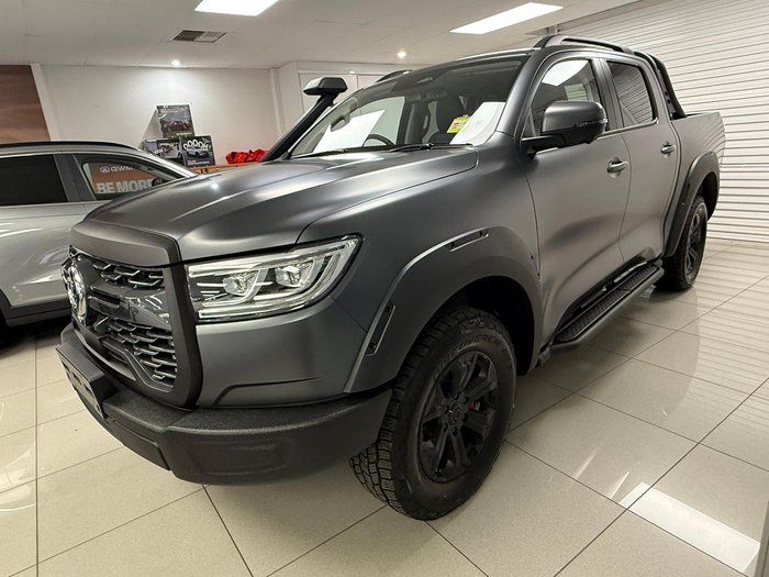 2025 GWM Cannon XSR NPW 4X4 Dual Range Stealth Grey