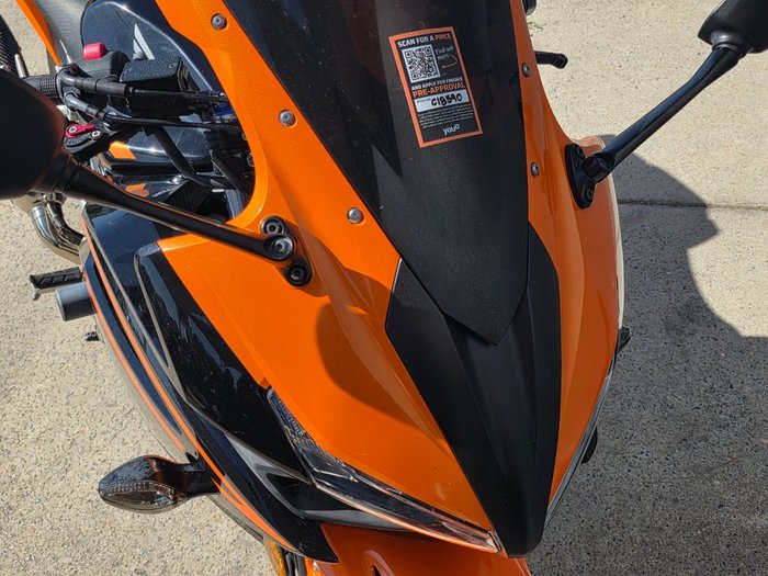 2017 Honda CBR500R BLACK ORANGE