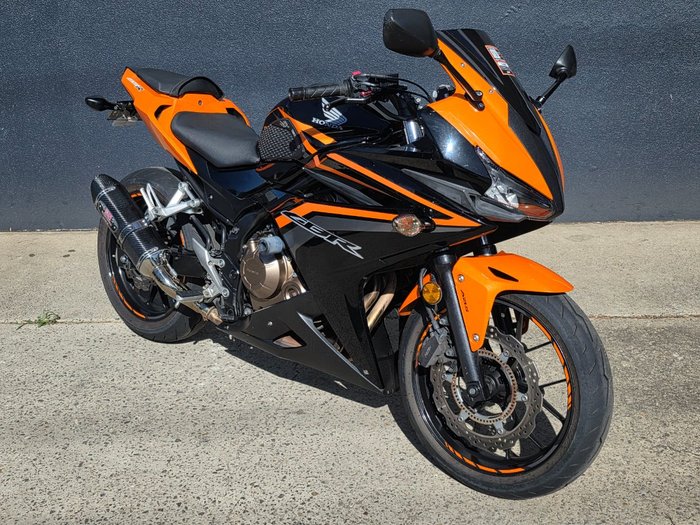 2017 Honda CBR500R BLACK ORANGE