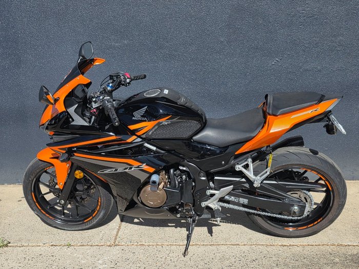 2017 Honda CBR500R BLACK ORANGE