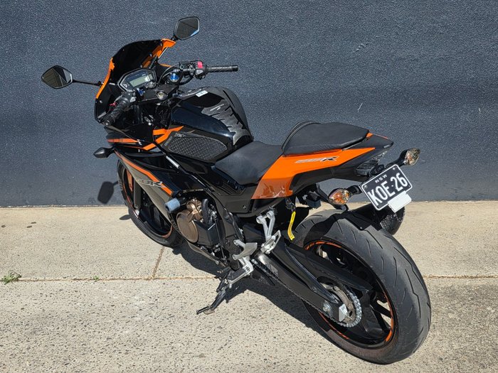 2017 Honda CBR500R BLACK ORANGE