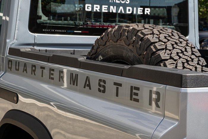 2024 INEOS Grenadier Quartermaster Trialmaster Edition MY24 4X4 Dual Range Sterling Silver