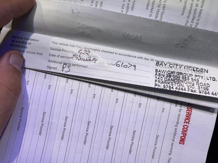 2016 Holden Ute SV6 Black