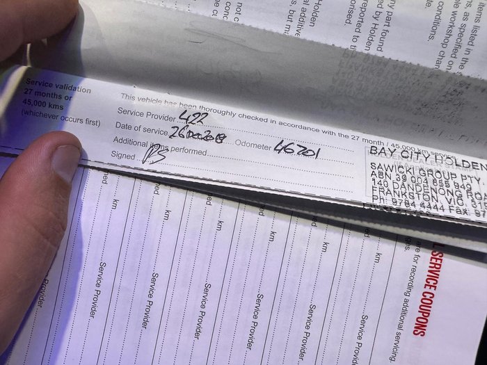 2016 Holden Ute SV6 Black