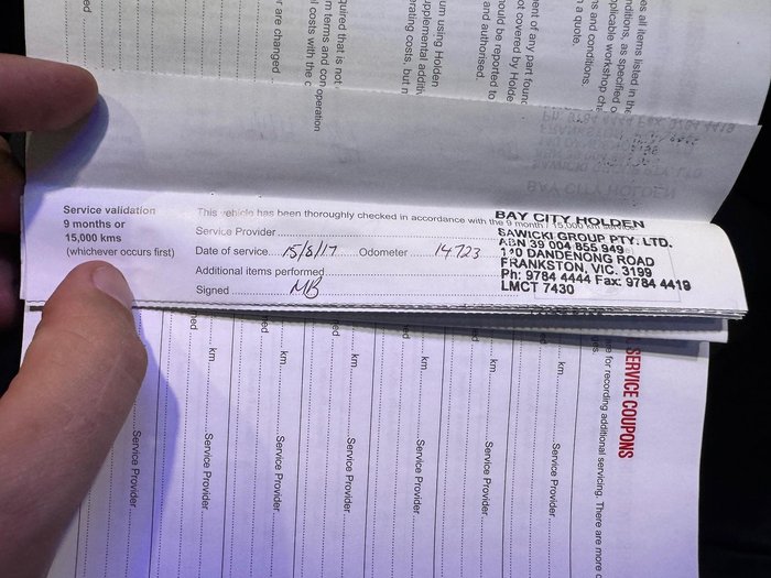 2016 Holden Ute SV6 Black