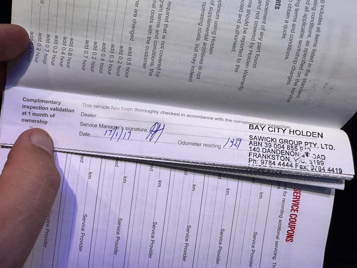 2016 Holden Ute SV6 Black