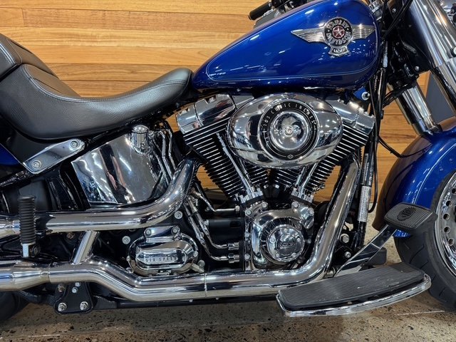 2015 Harley-davidson FLSTF FAT BOY Superior Blue