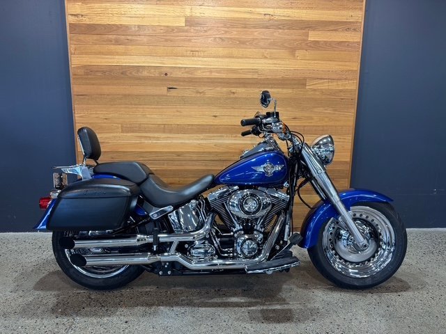 2015 Harley-davidson FLSTF FAT BOY Superior Blue