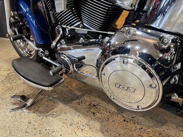 2015 Harley-davidson FLSTF FAT BOY Superior Blue