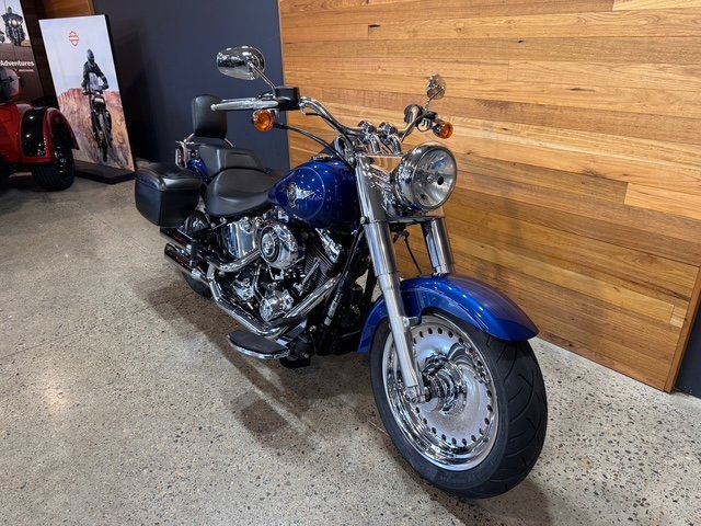 2015 Harley-davidson FLSTF FAT BOY Superior Blue