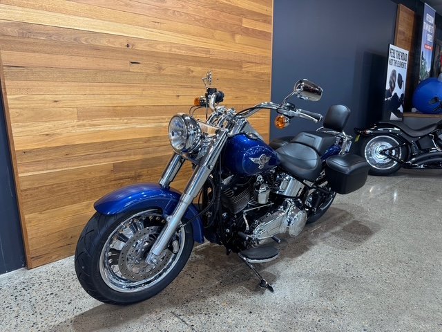 2015 Harley-davidson FLSTF FAT BOY Superior Blue