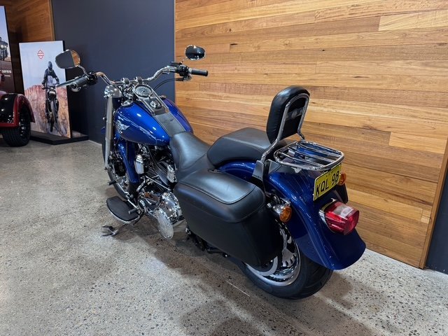 2015 Harley-davidson FLSTF FAT BOY Superior Blue