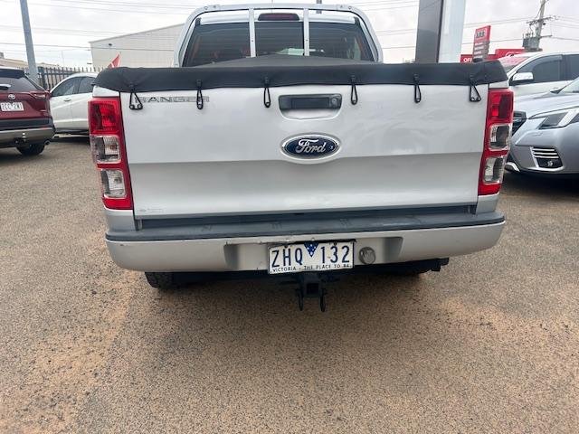 2012 Ford Ranger XL PX 4X4 Dual Range Highlight Silver
