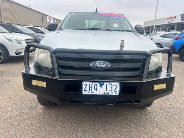 2012 Ford Ranger XL PX 4X4 Dual Range Highlight Silver