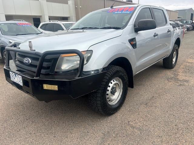 2012 Ford Ranger XL PX 4X4 Dual Range Highlight Silver