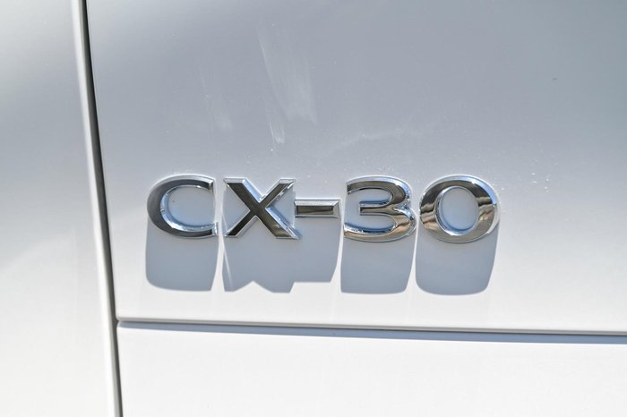 2025 Mazda CX-30 G20 Pure DM Series Snowflake White Pearl