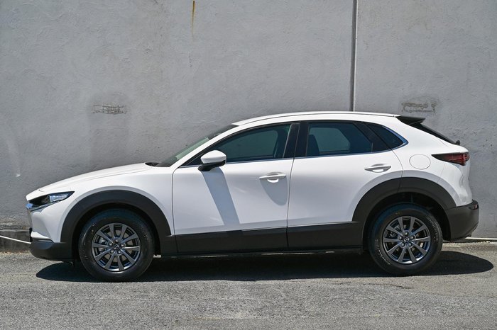 2025 Mazda CX-30 G20 Pure DM Series Snowflake White Pearl