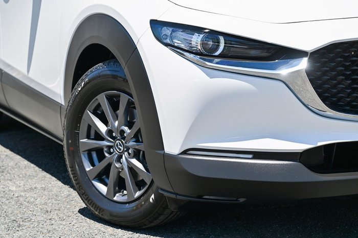 2025 Mazda CX-30 G20 Pure DM Series Snowflake White Pearl