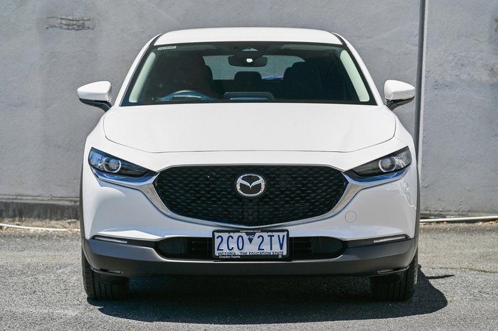 2025 Mazda CX-30 G20 Pure DM Series Snowflake White Pearl