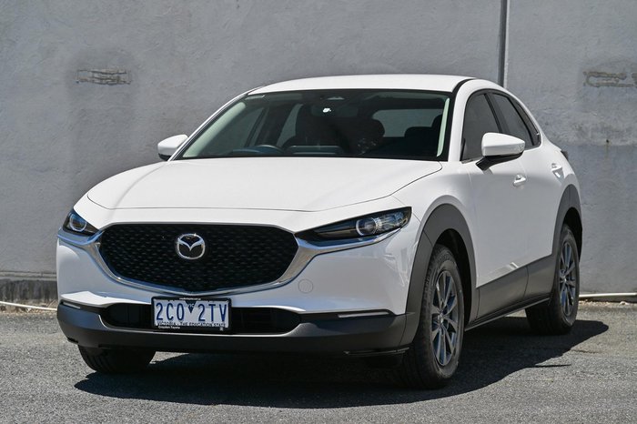 2025 Mazda CX-30 G20 Pure DM Series Snowflake White Pearl